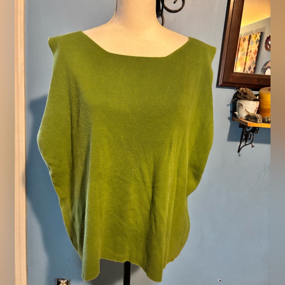 Vintage, Pierre Cardin, Plus Sized, Sleeveless Sweater